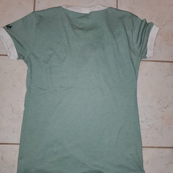 Victoria Secret Pink short Sleeve Shirt, Pocket - Picture 3 of 5